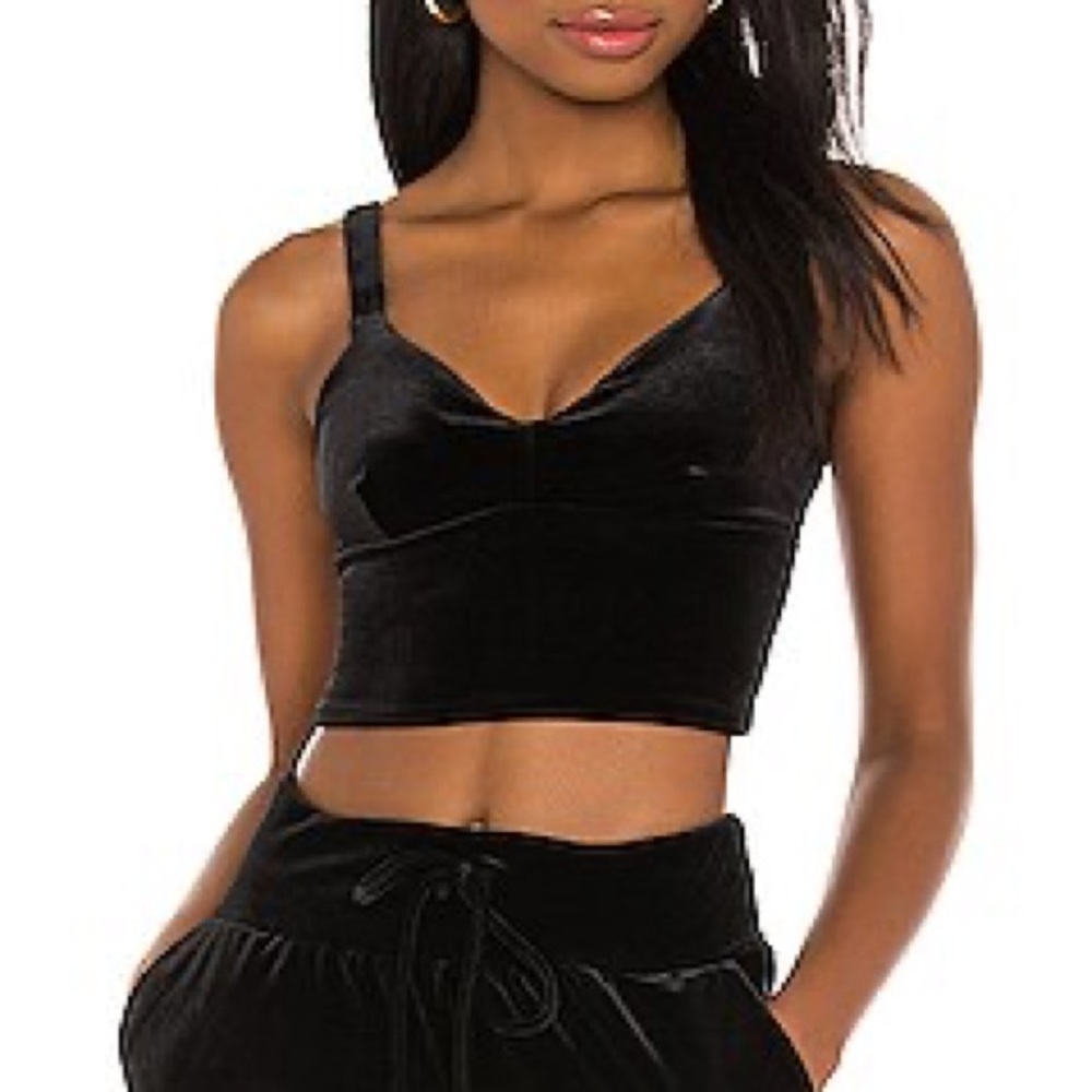 Commando Velvet Bustier